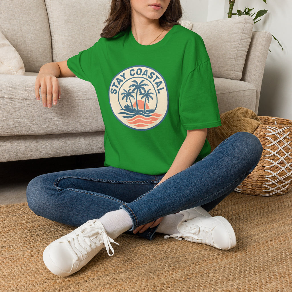 Tropical Island Sunset T-Shirt