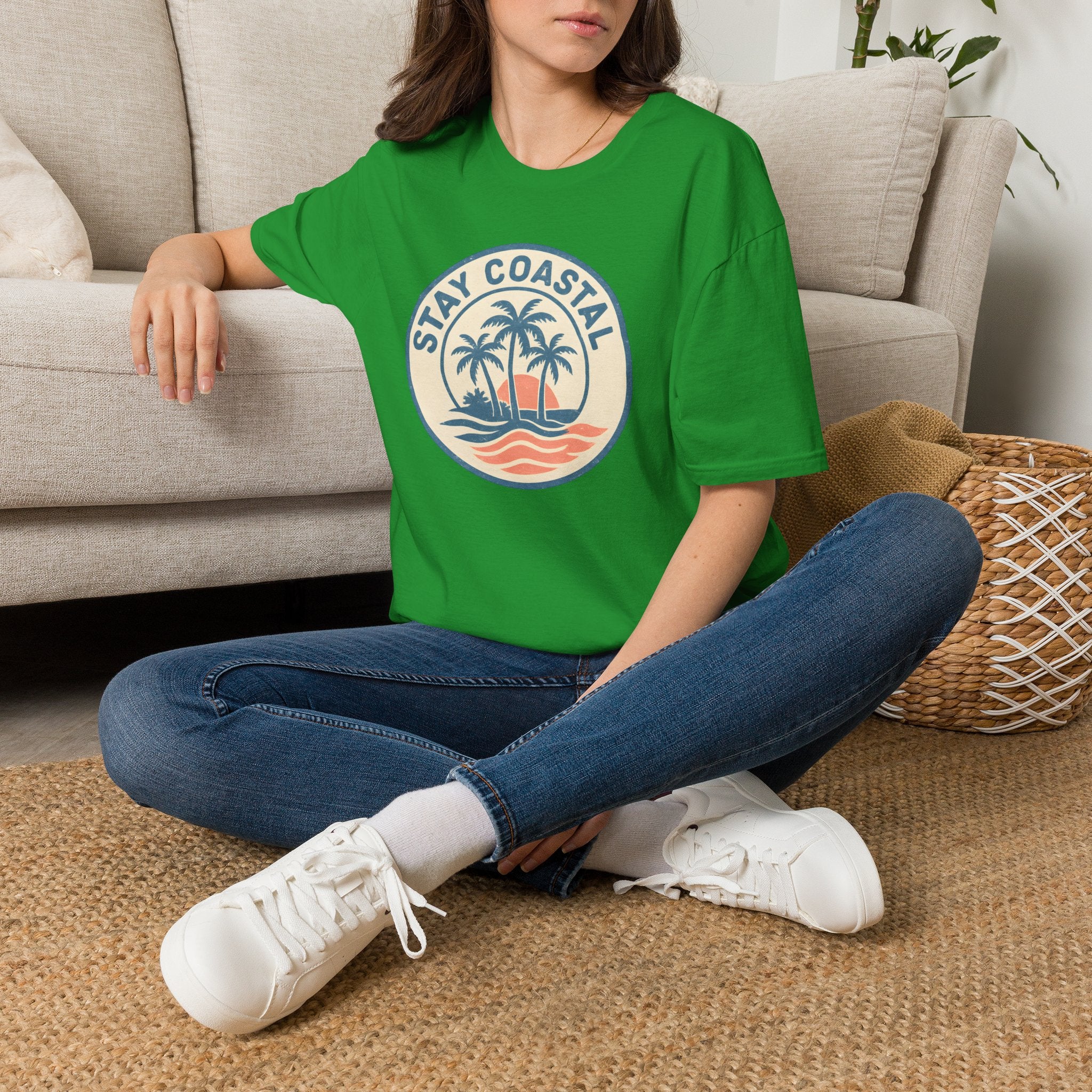 Tropical Island Sunset T-Shirt