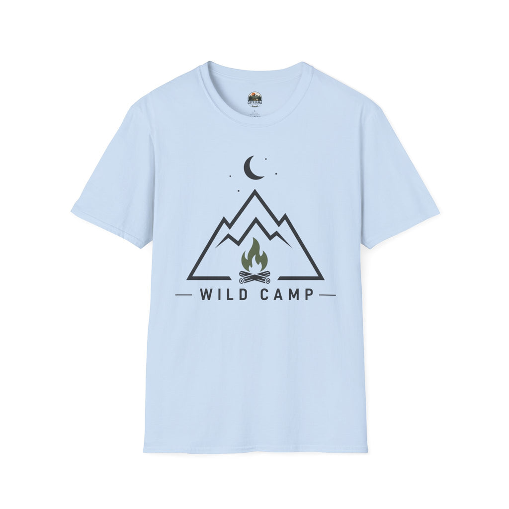 WILD CAMP Mountain Campfire T-Shirt