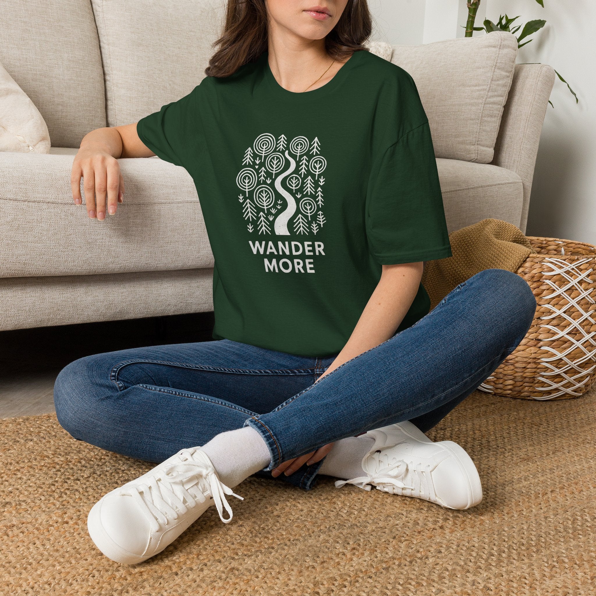 Winding Path Through Forest T-Shirt