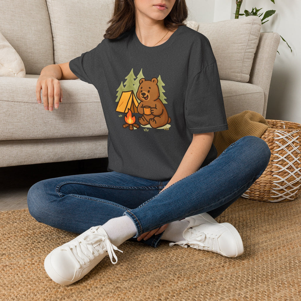 Bear at Campfire T-Shirt