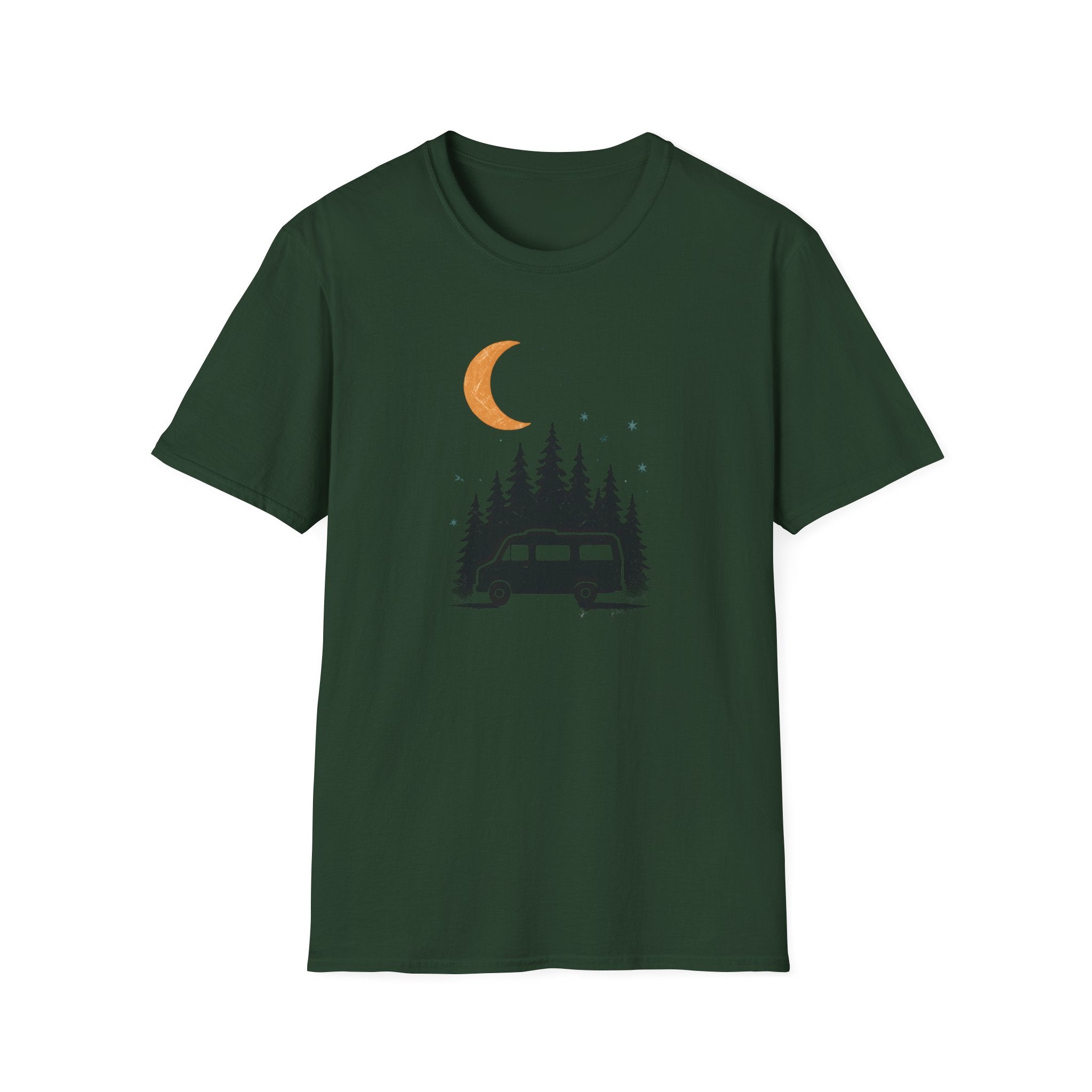 Moonlit Forest Camper T-Shirt