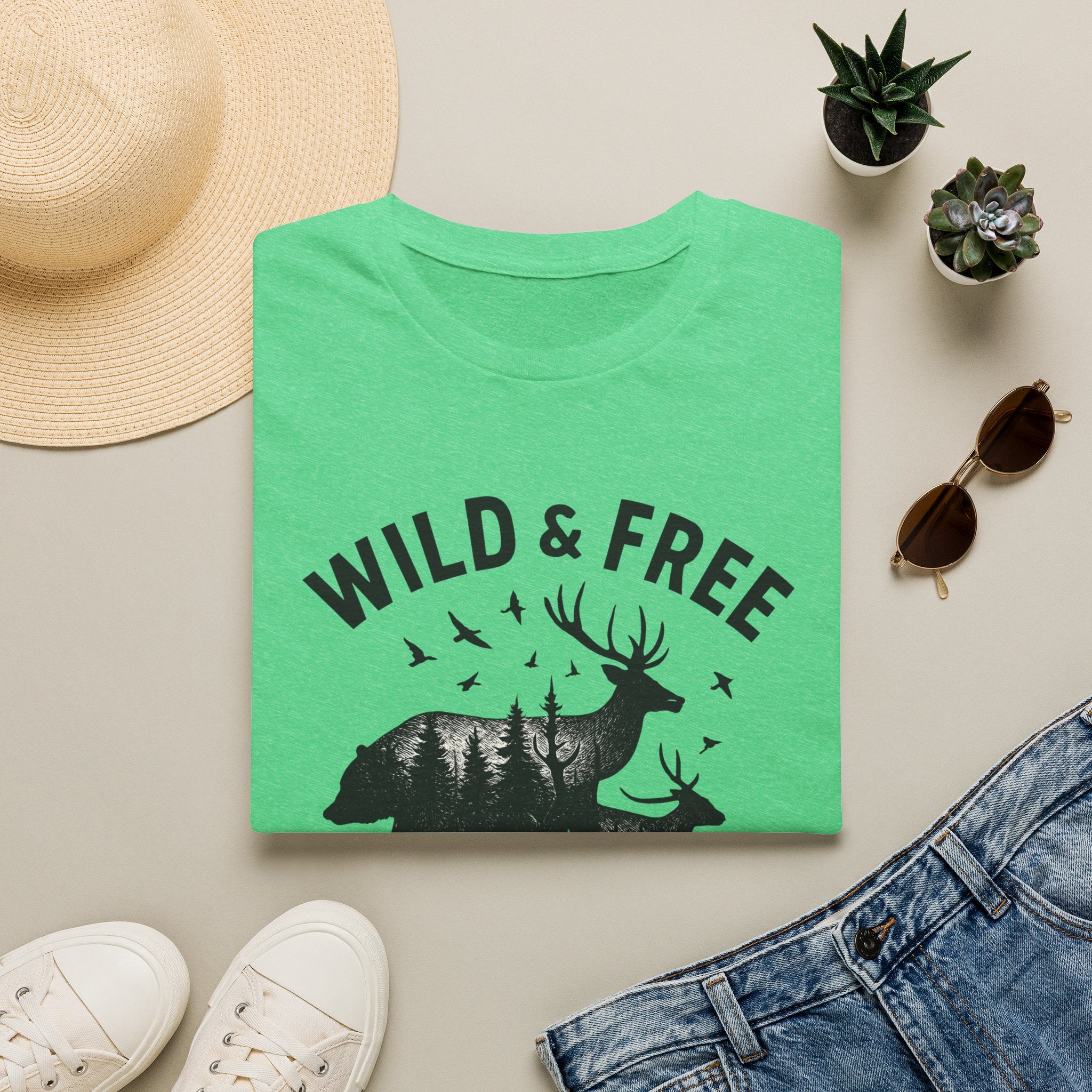 Wildlife in Forest T-Shirt