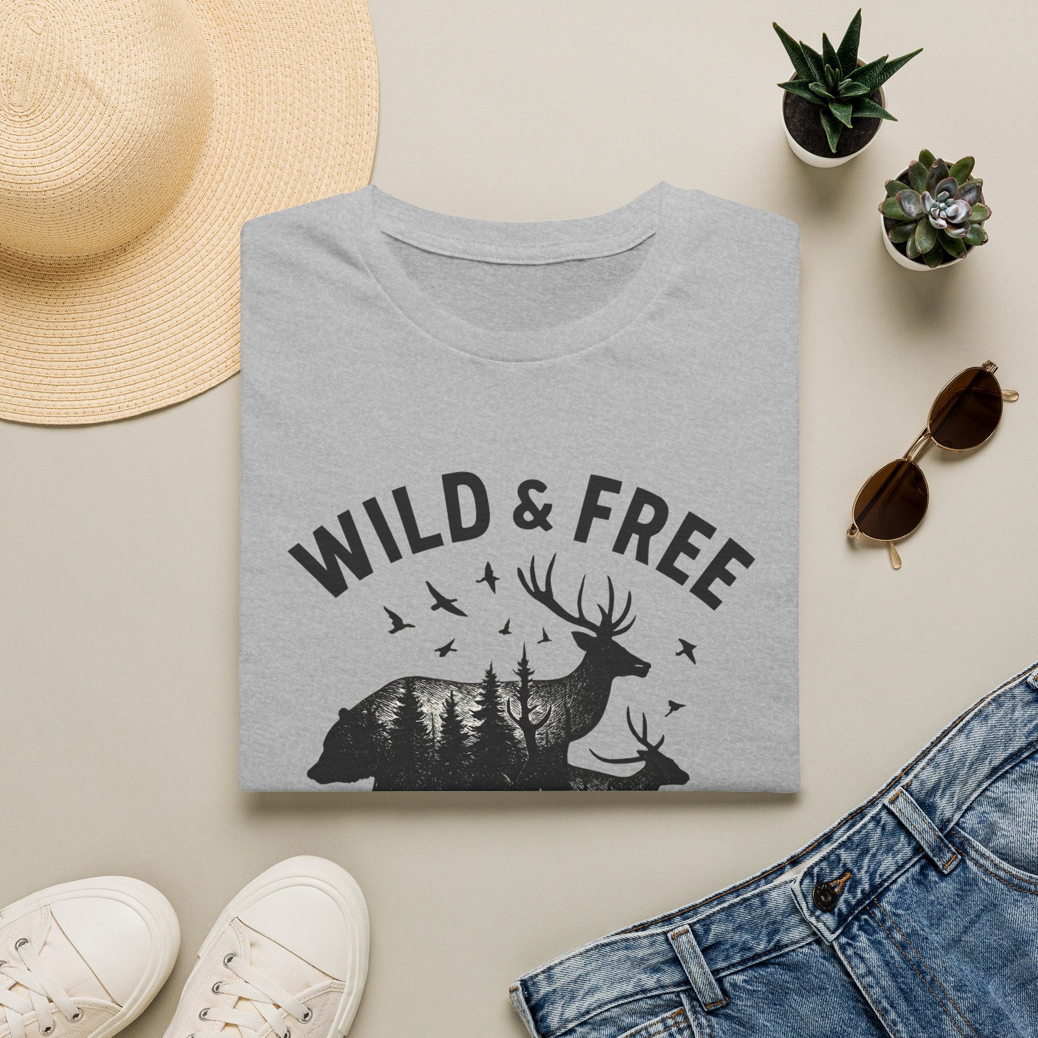 Wildlife in Forest T-Shirt