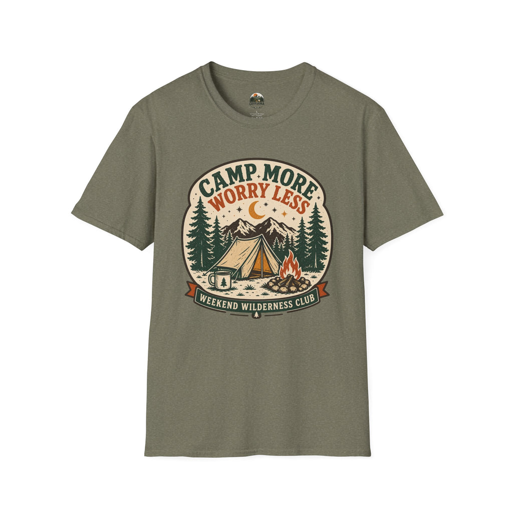 Camp More Worry Less T-Shirt