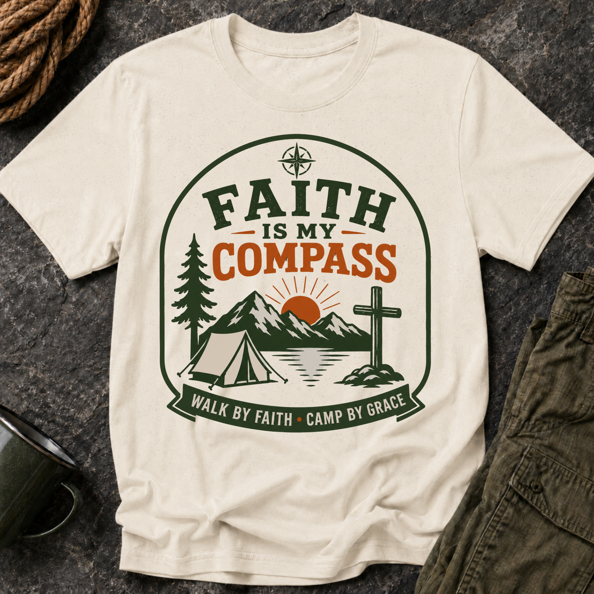 Faith Is My Compass T-Shirt