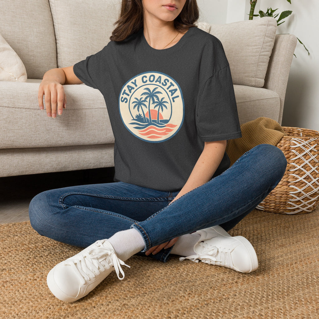 Tropical Island Sunset T-Shirt