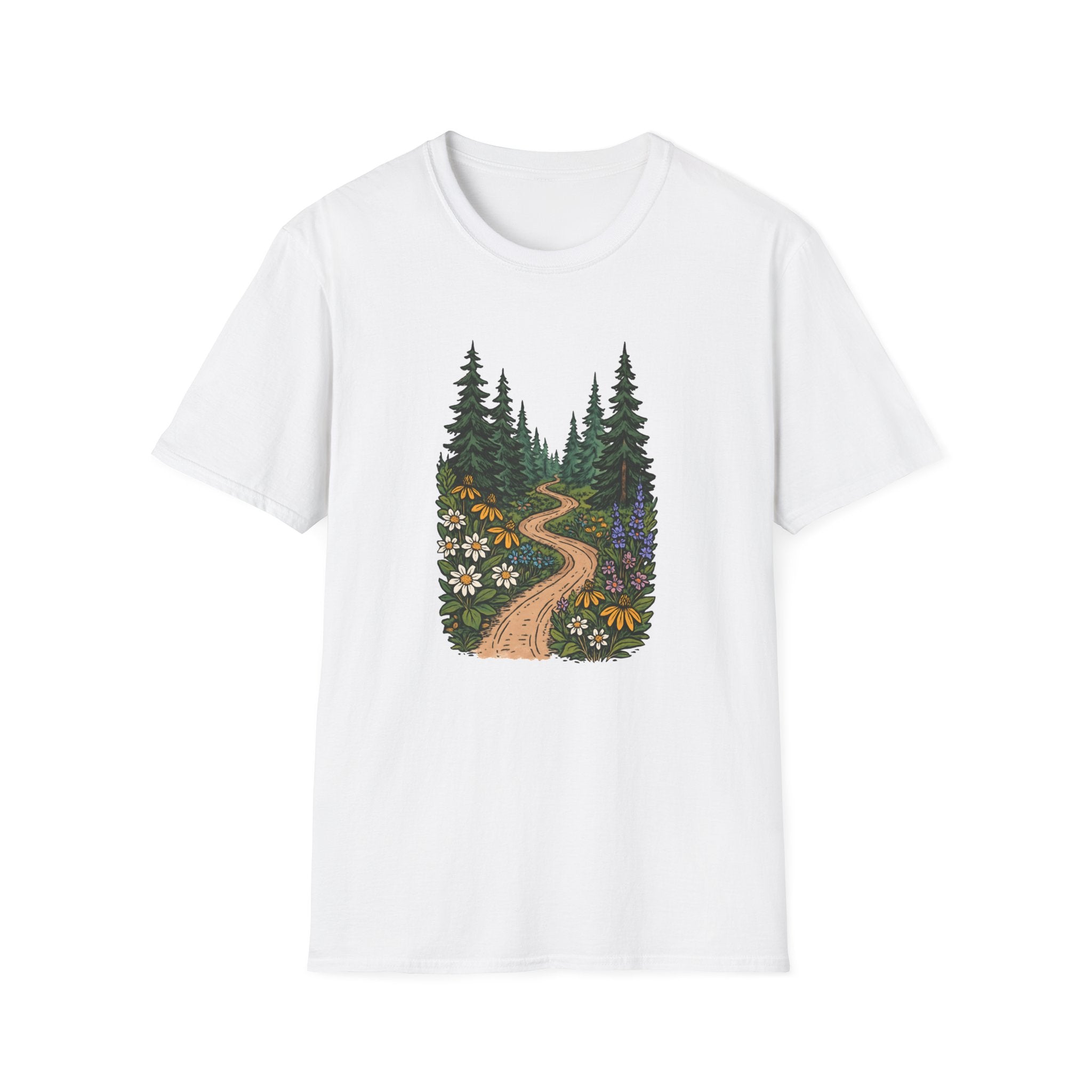 Winding Forest Path T-Shirt