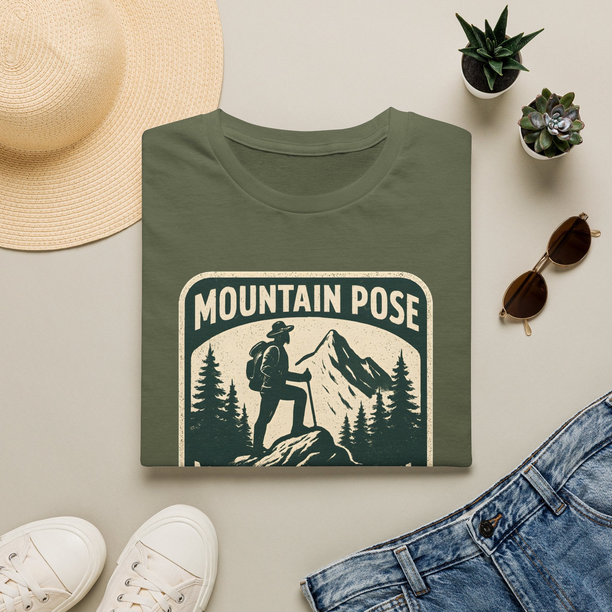 Mountain Hiker Silhouette T-Shirt