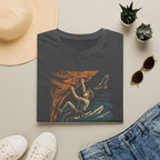 Climber on cliff T-Shirt