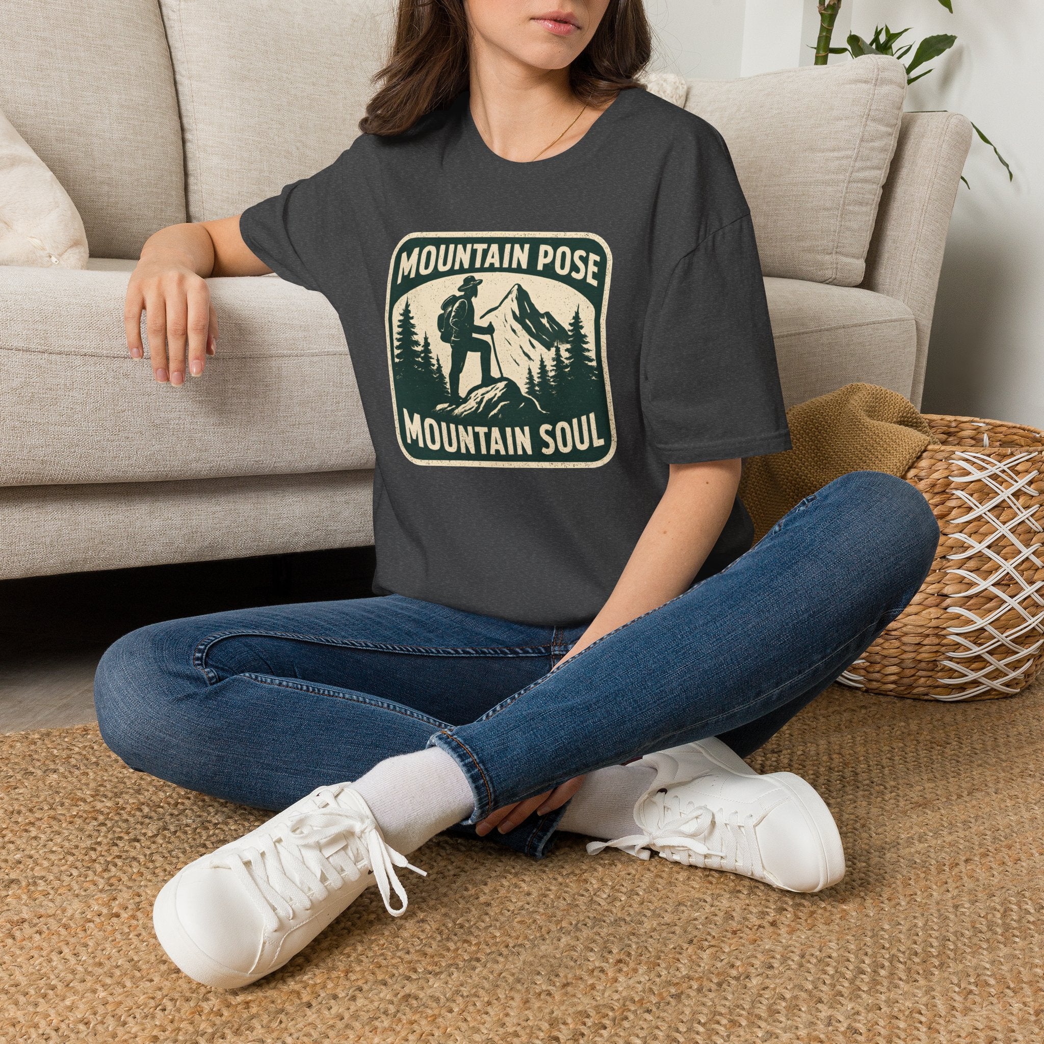 Mountain Hiker Silhouette T-Shirt