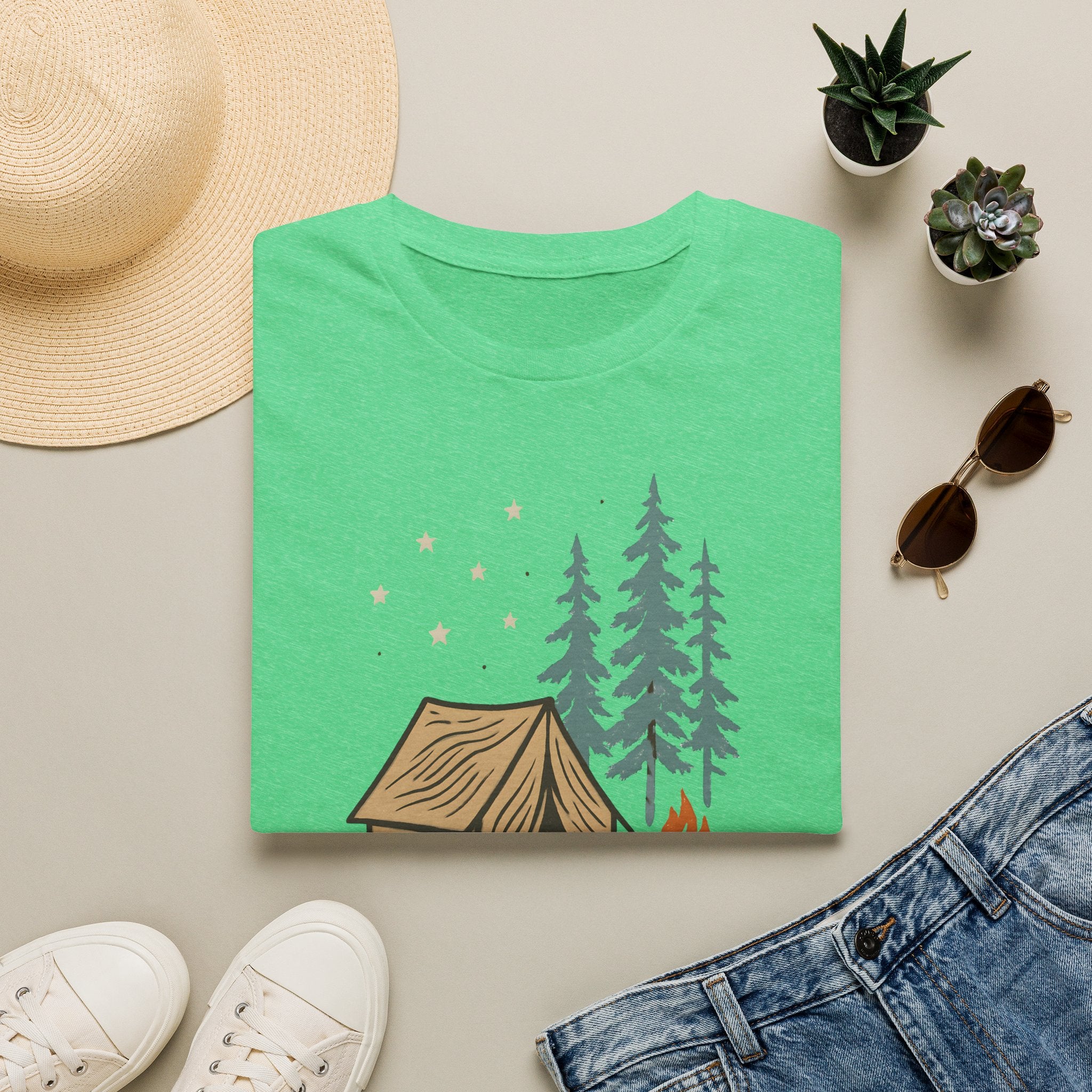 Camping under stars T-Shirt