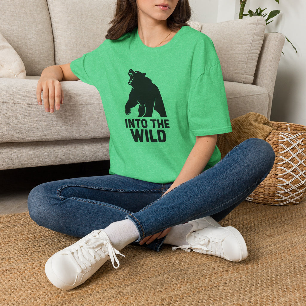 Bear silhouette with text T-Shirt