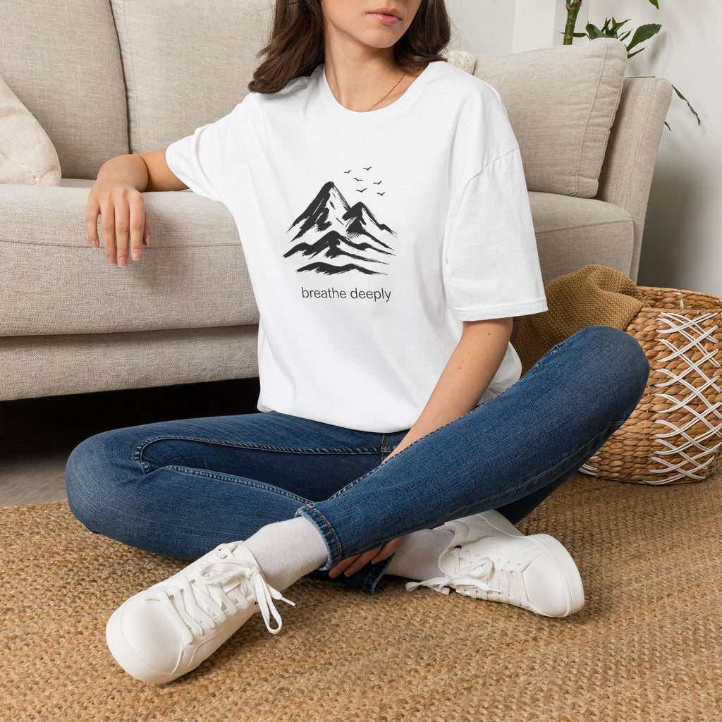 Mountains and birds T-Shirt
