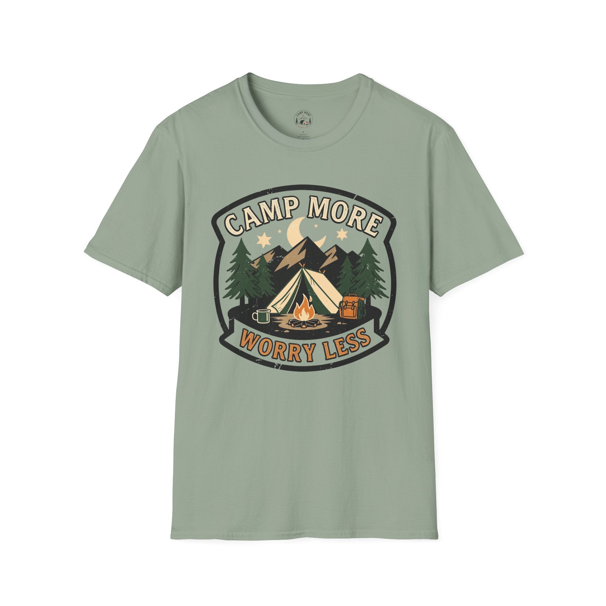 Camp More Worry Less T-Shirt