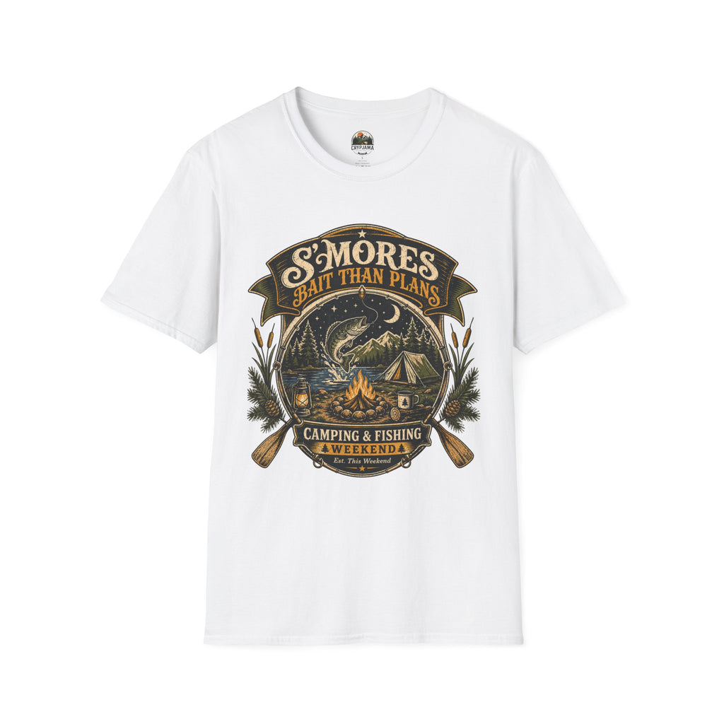 S'mores > Plans Camping T‑Shirt