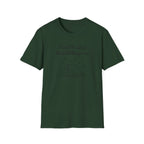 Cursive Chalkboard Writing T-Shirt