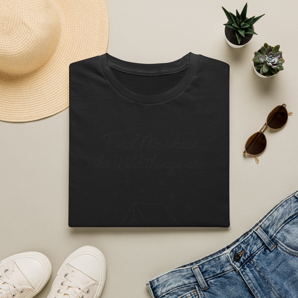 Cursive Chalkboard Writing T-Shirt
