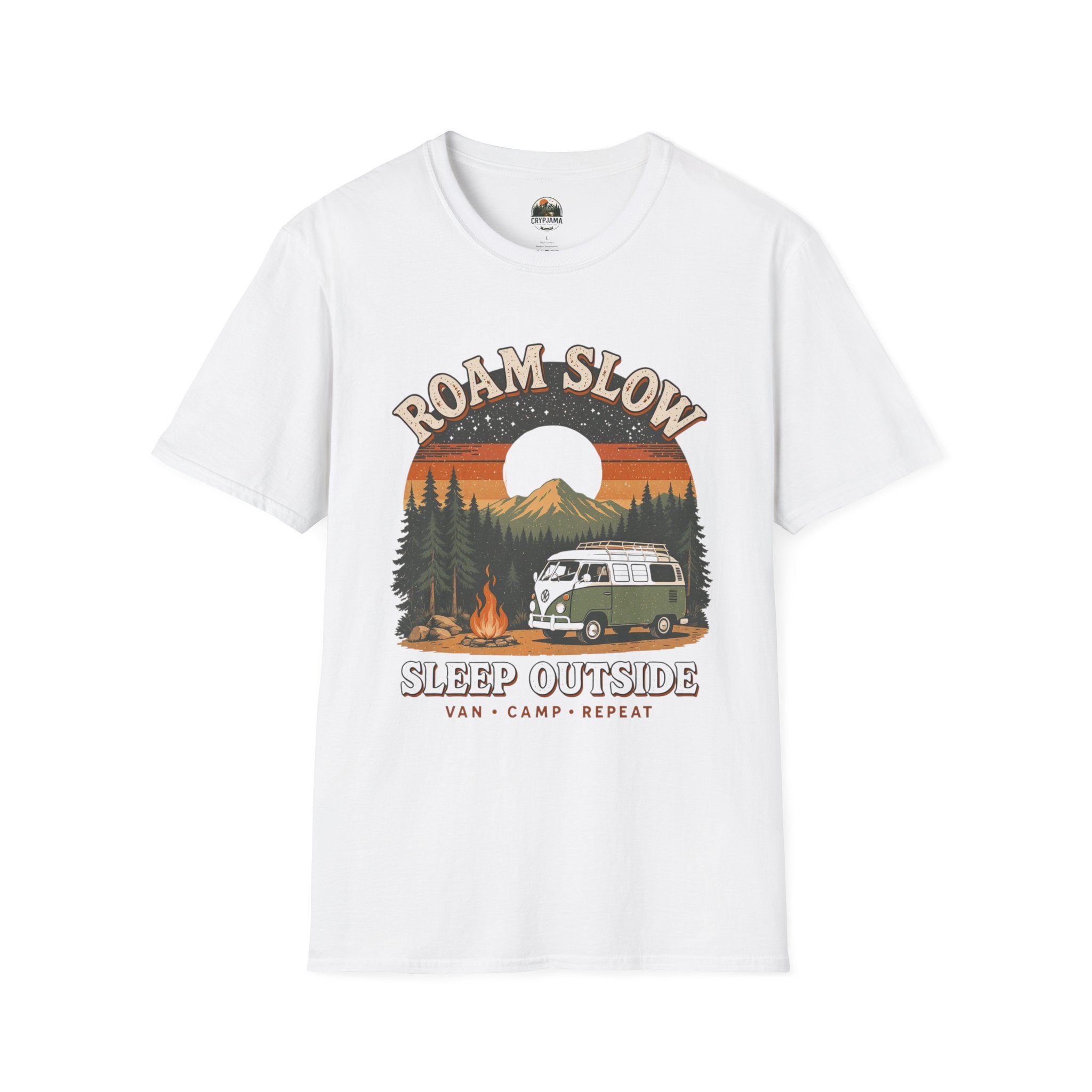 Roam Slow Vintage Outdoors T-Shirt