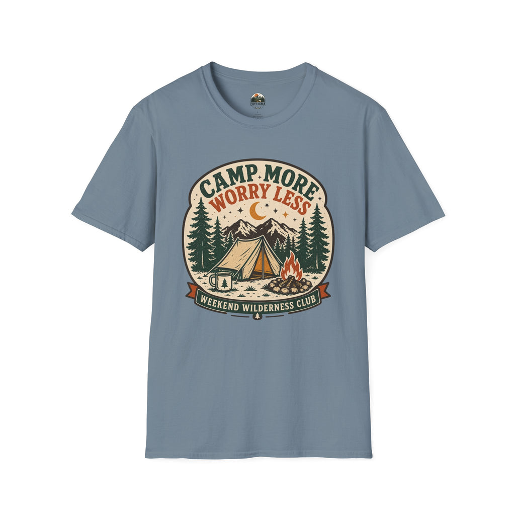 Camp More Worry Less T-Shirt