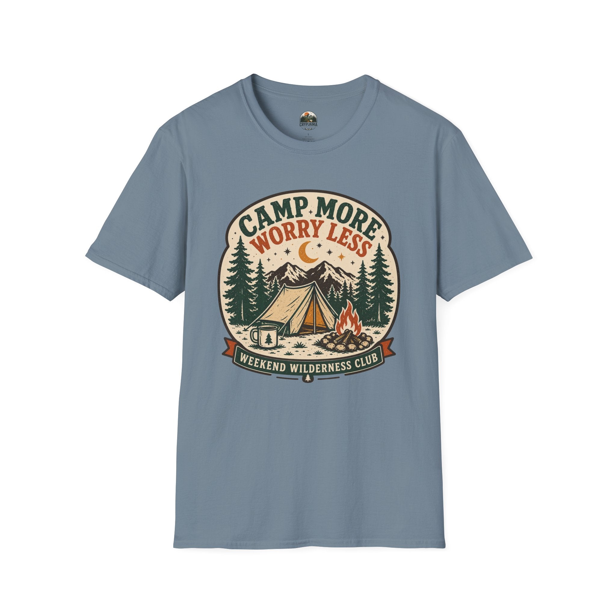 Camp More Worry Less T-Shirt
