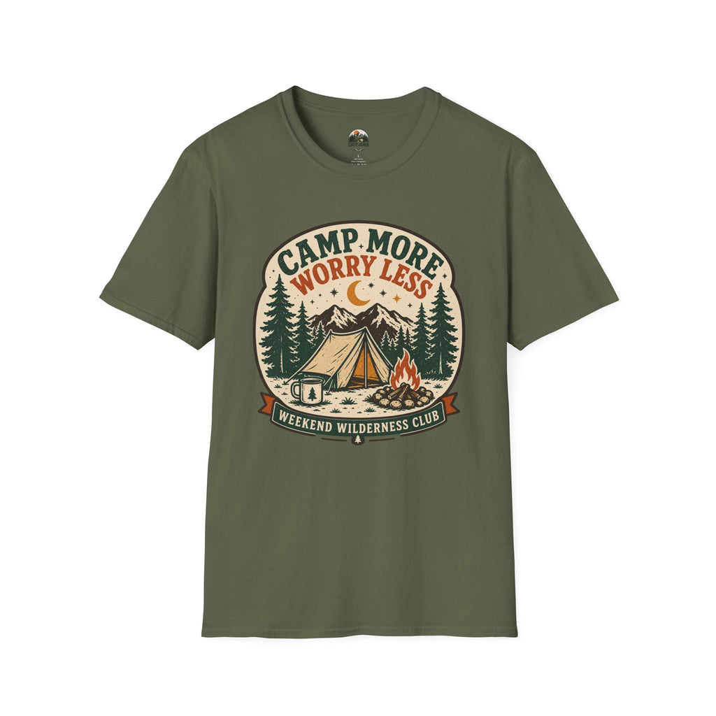 Camp More Worry Less T-Shirt