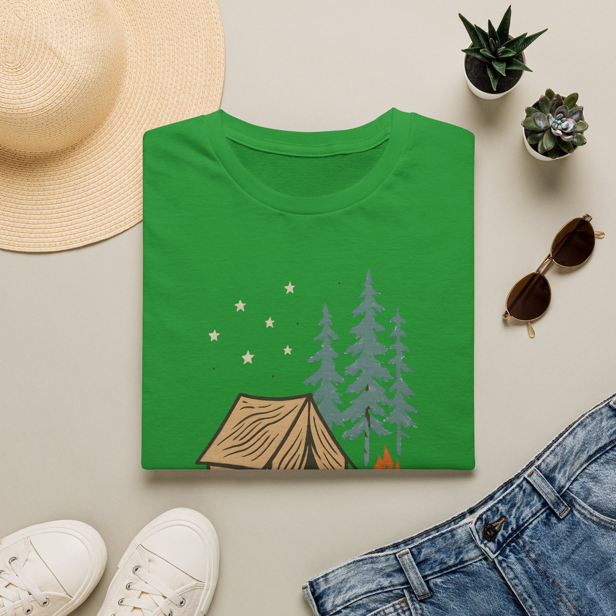 Camping under stars T-Shirt