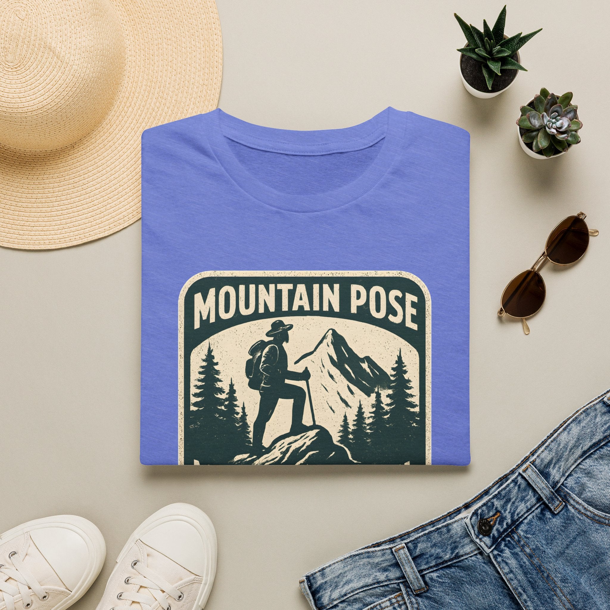 Mountain Hiker Silhouette T-Shirt