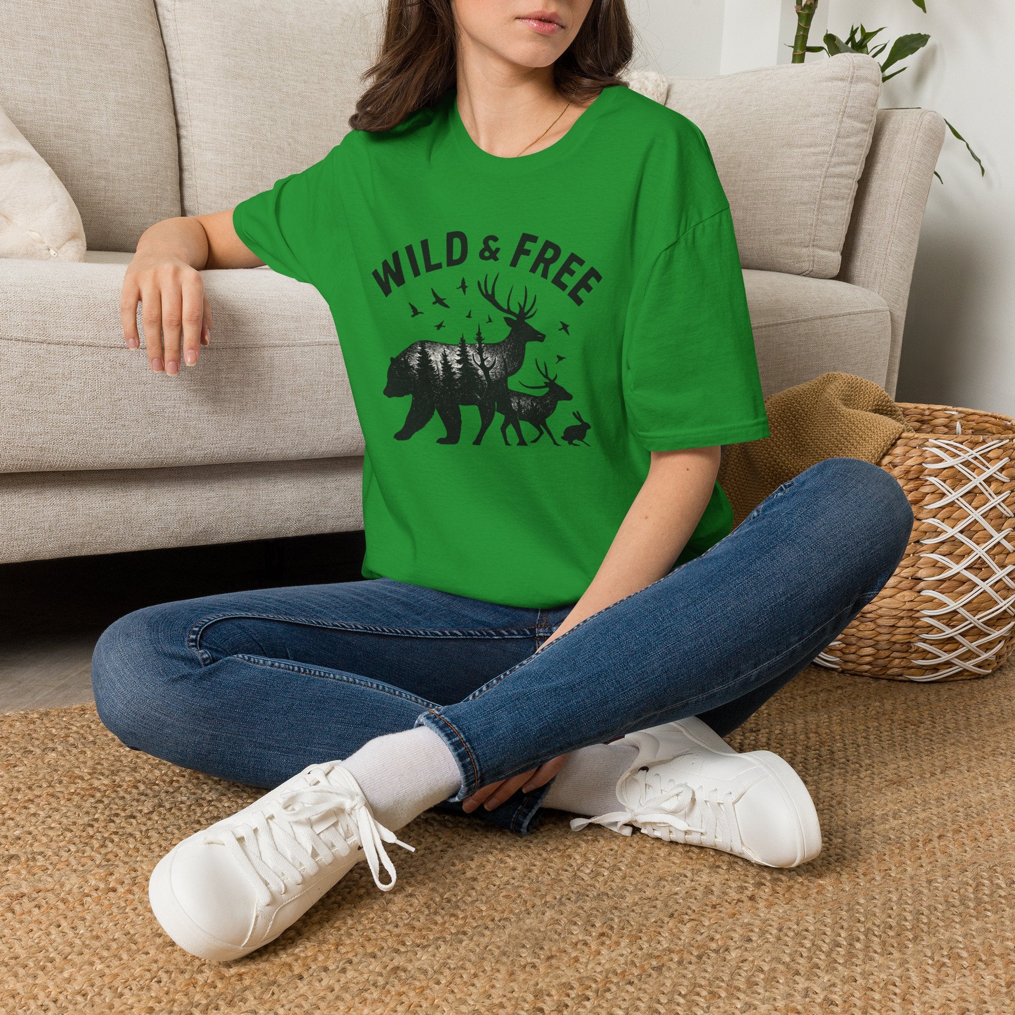 Wildlife in Forest T-Shirt
