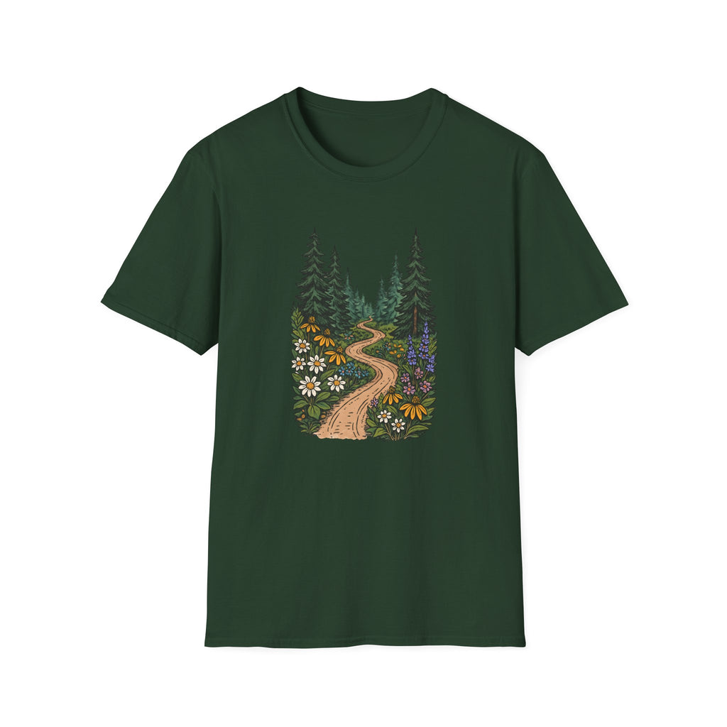 Winding Forest Path T-Shirt