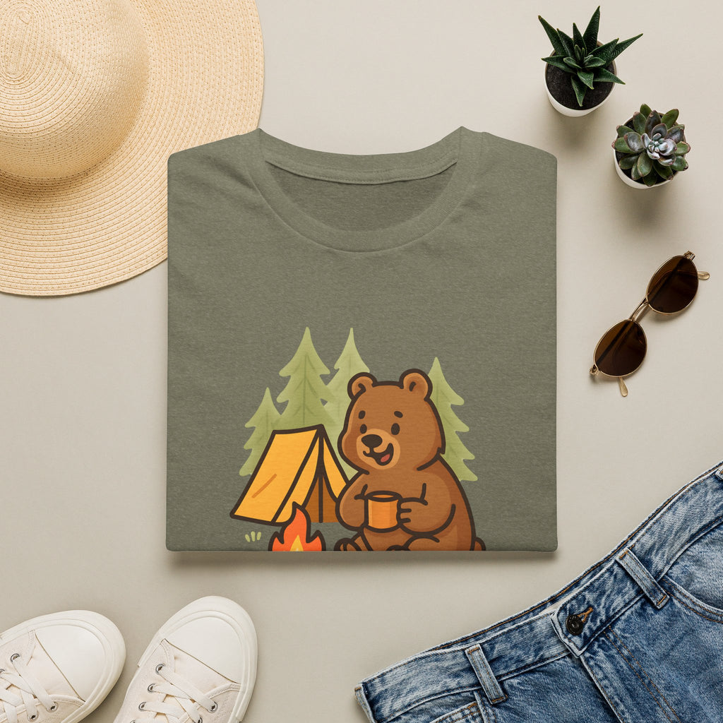 Bear at Campfire T-Shirt