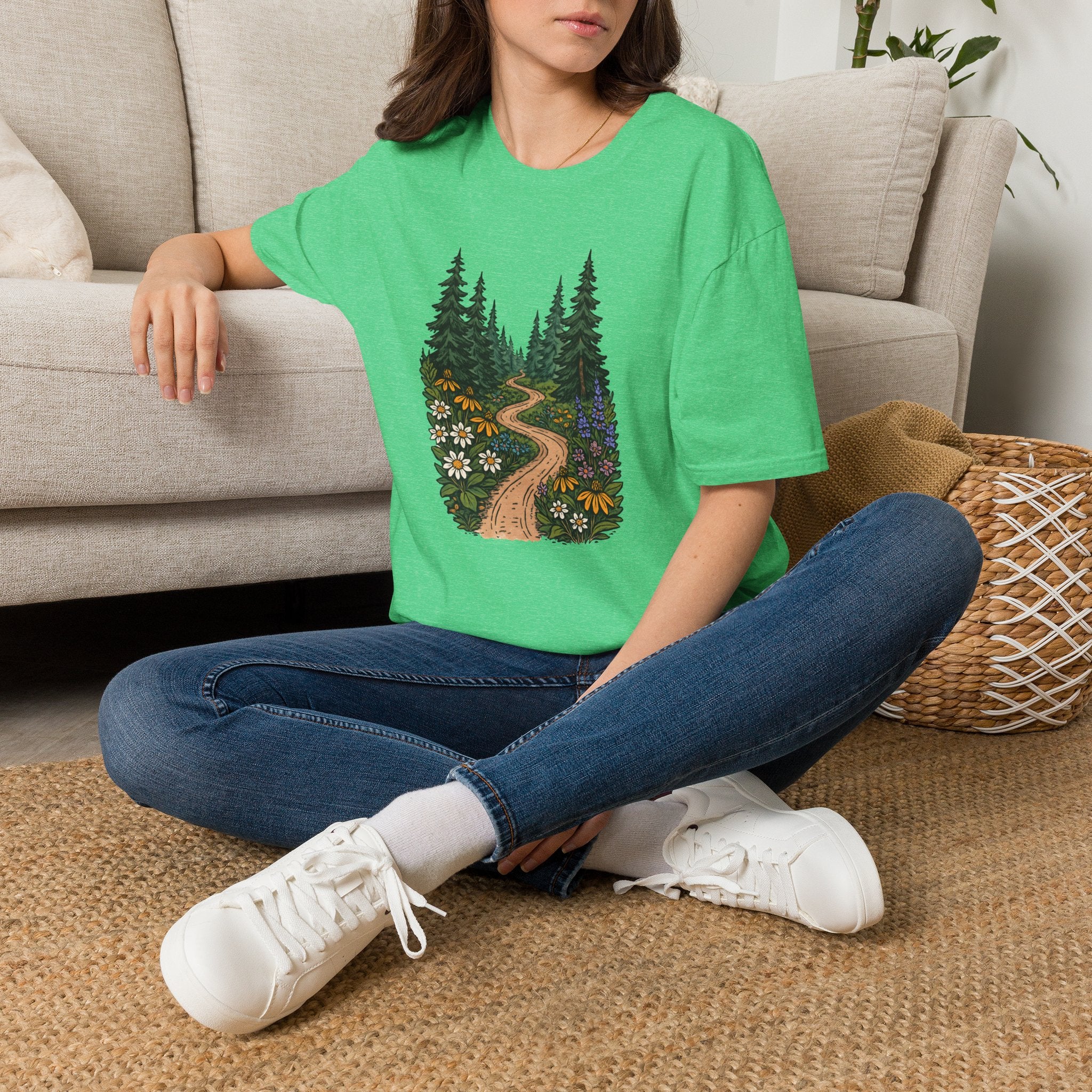Winding Forest Path T-Shirt