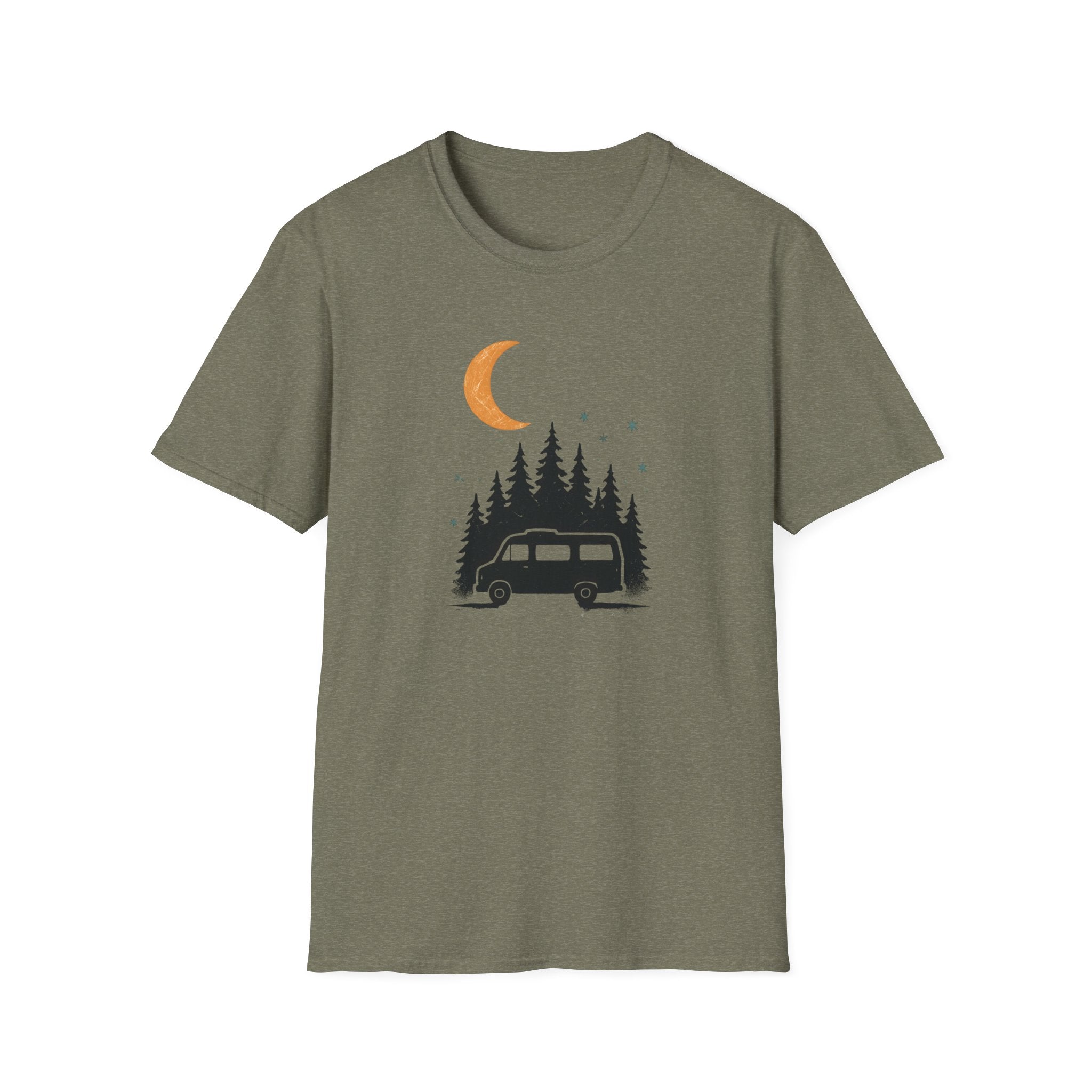 Moonlit Forest Camper T-Shirt