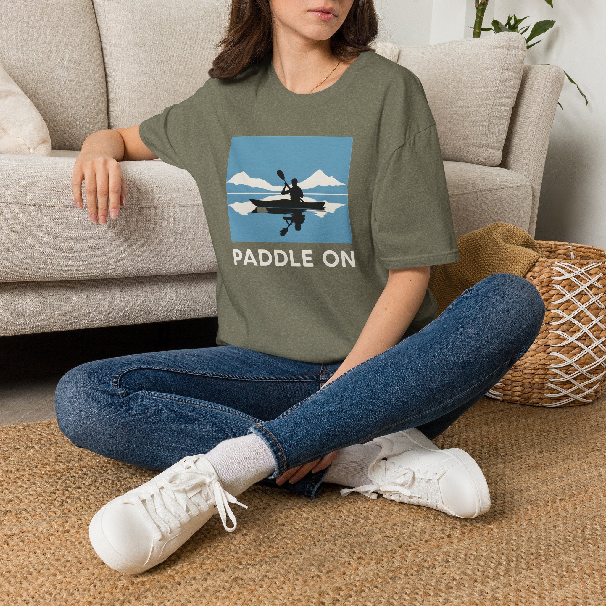 Kayaking on calm water T-Shirt