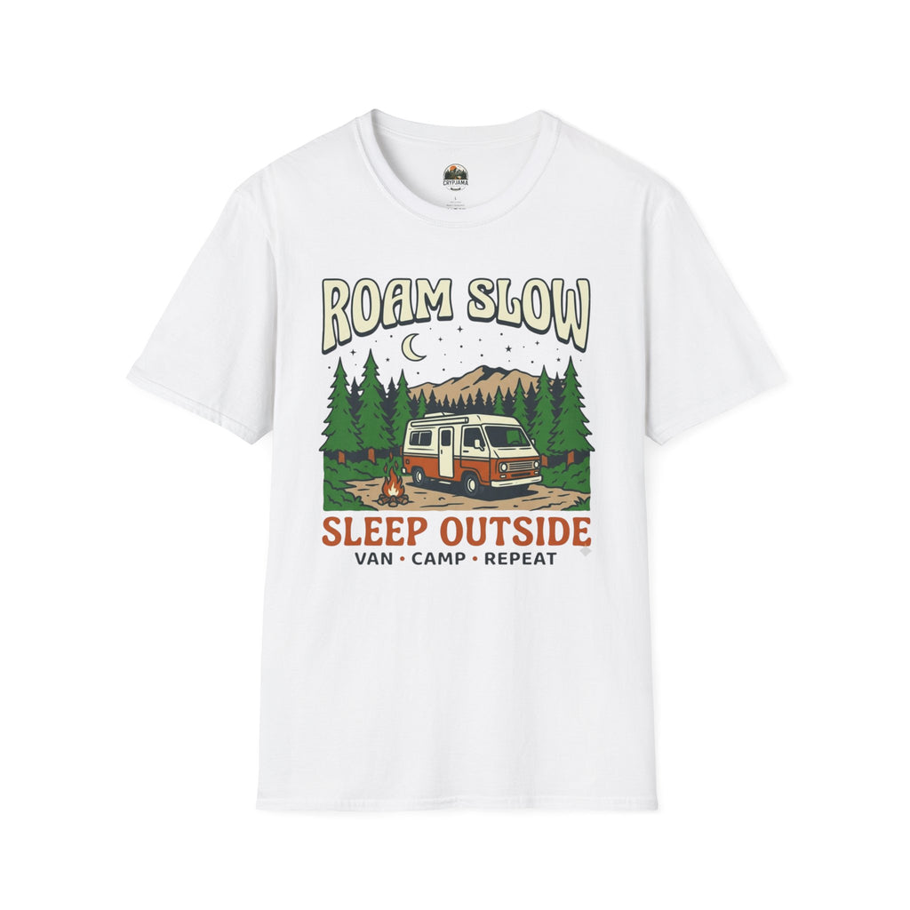 Roam Slow Camper T‑Shirt
