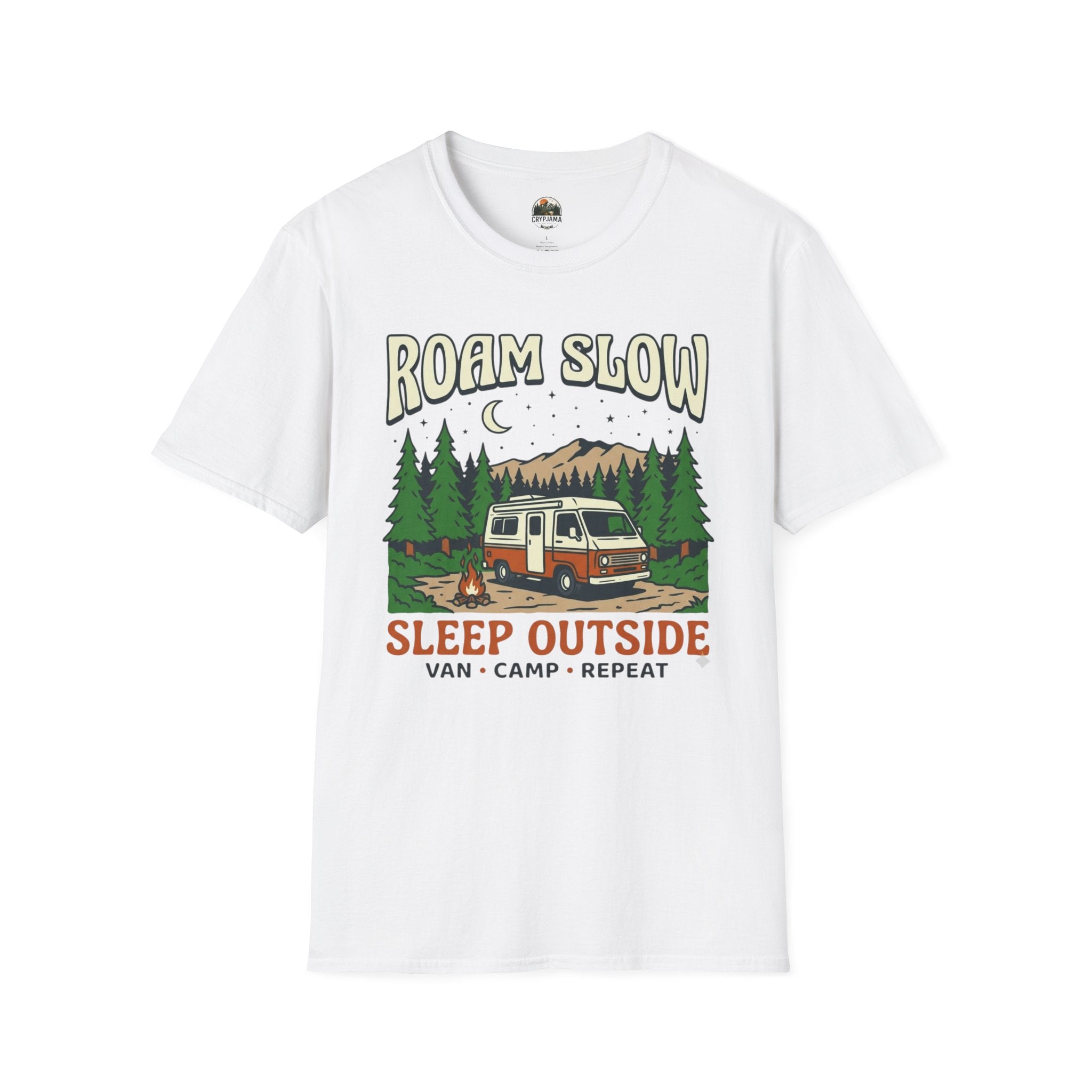 Roam Slow Camper T‑Shirt
