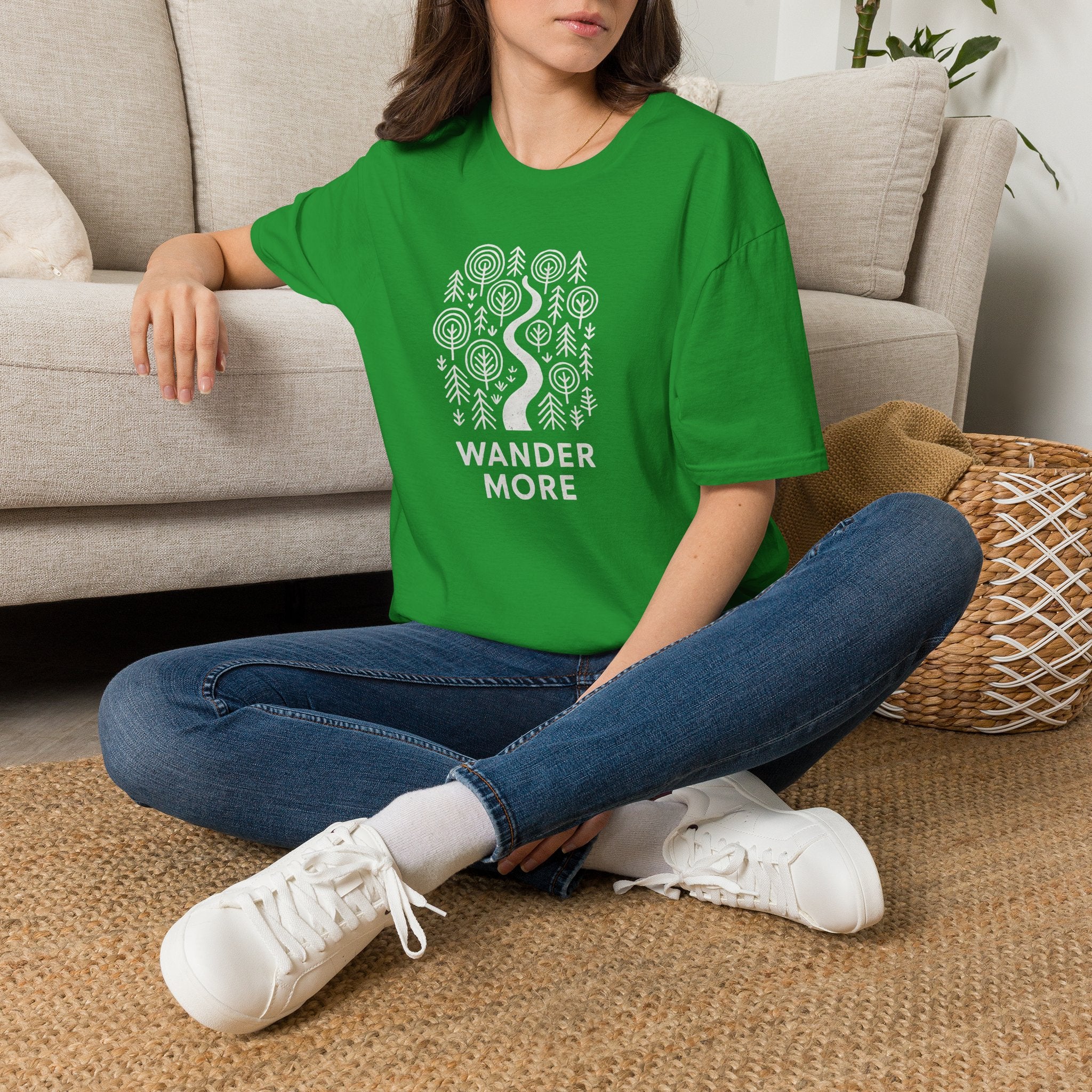 Winding Path Through Forest T-Shirt