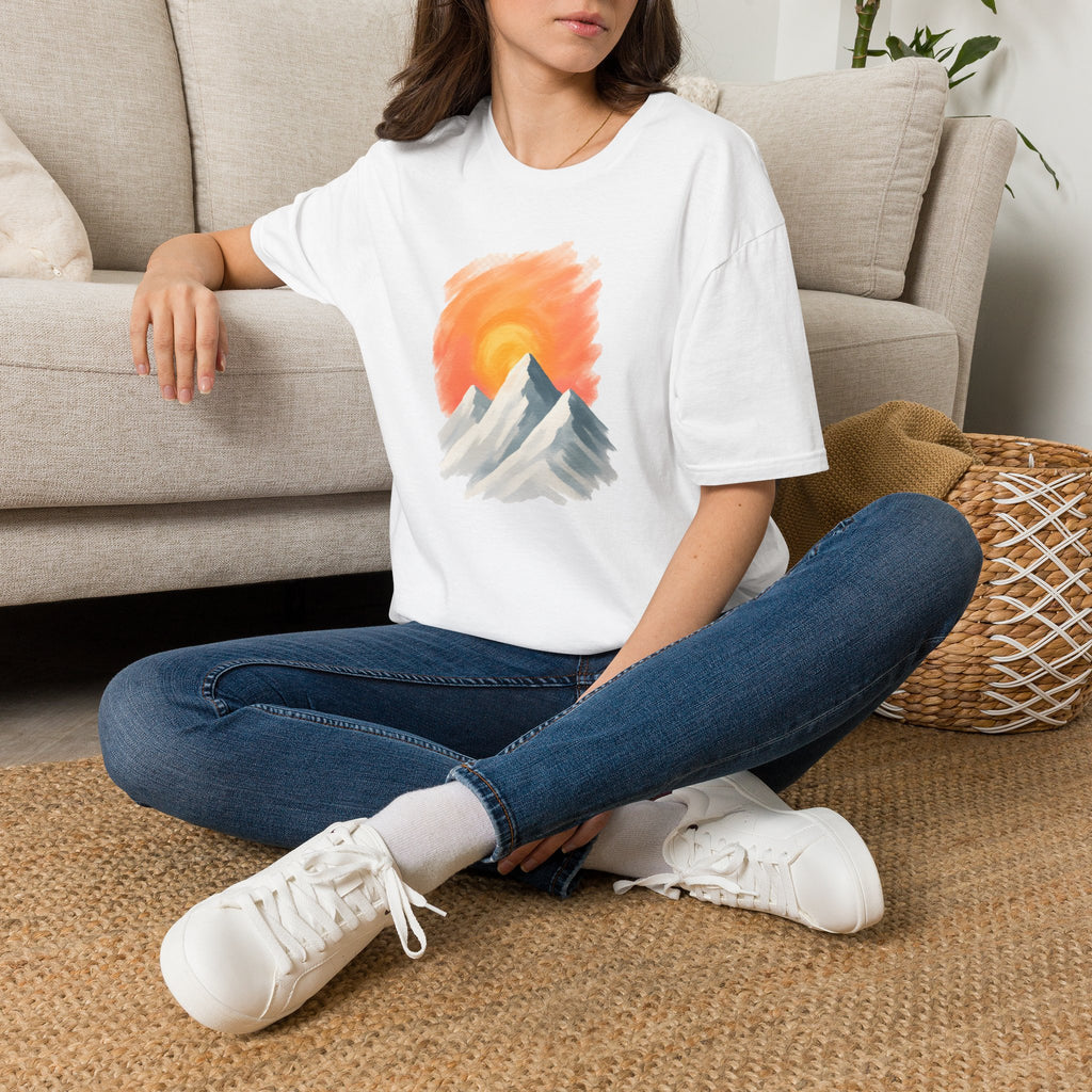 Sunrise Over Peaks T-Shirt