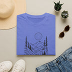 Moonlit Mountain Landscape T-Shirt