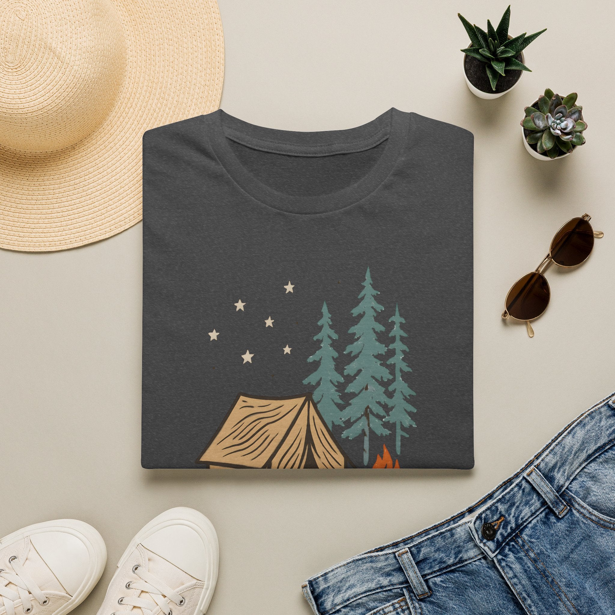 Camping under stars T-Shirt