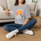 Sunrise Over Peaks T-Shirt