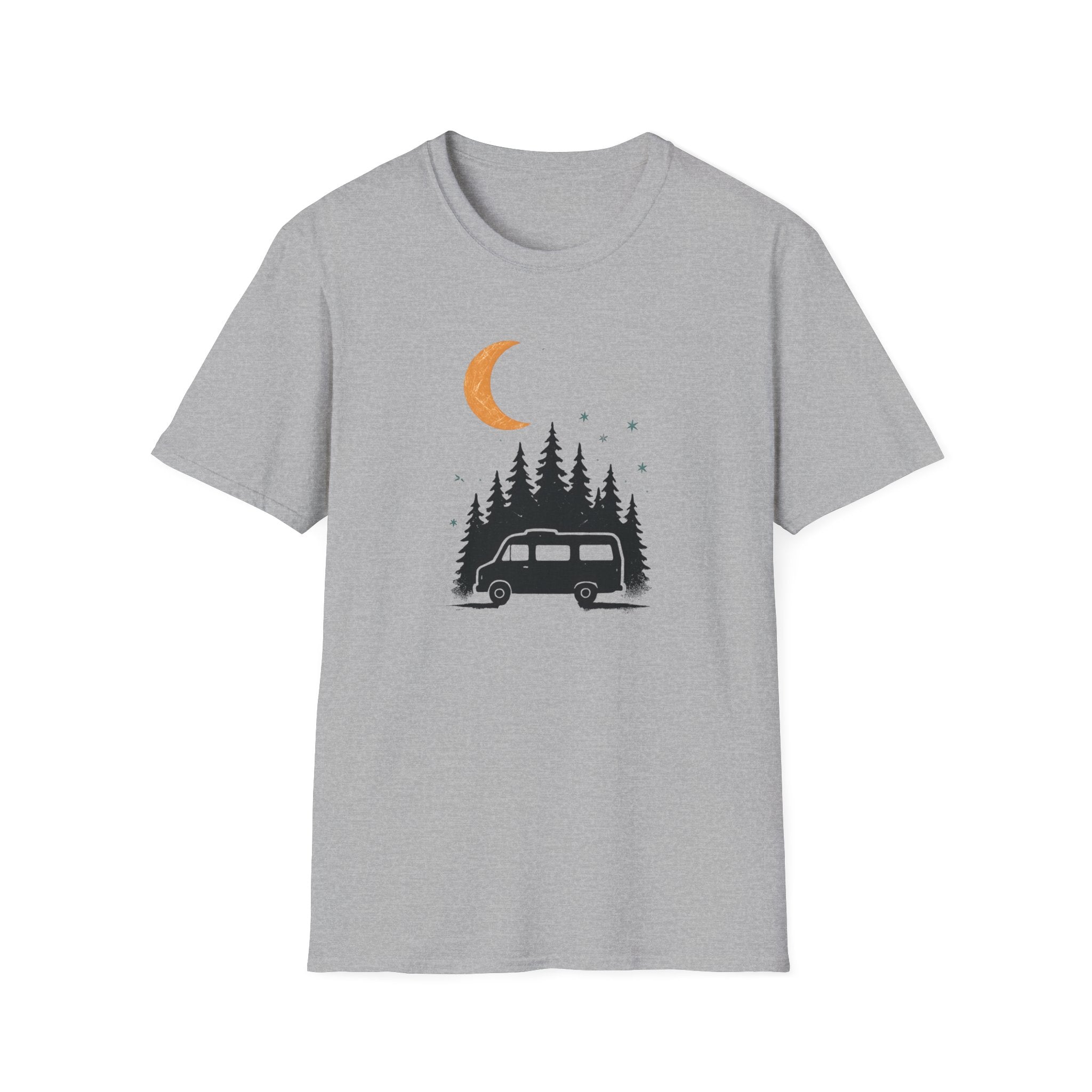 Moonlit Forest Camper T-Shirt