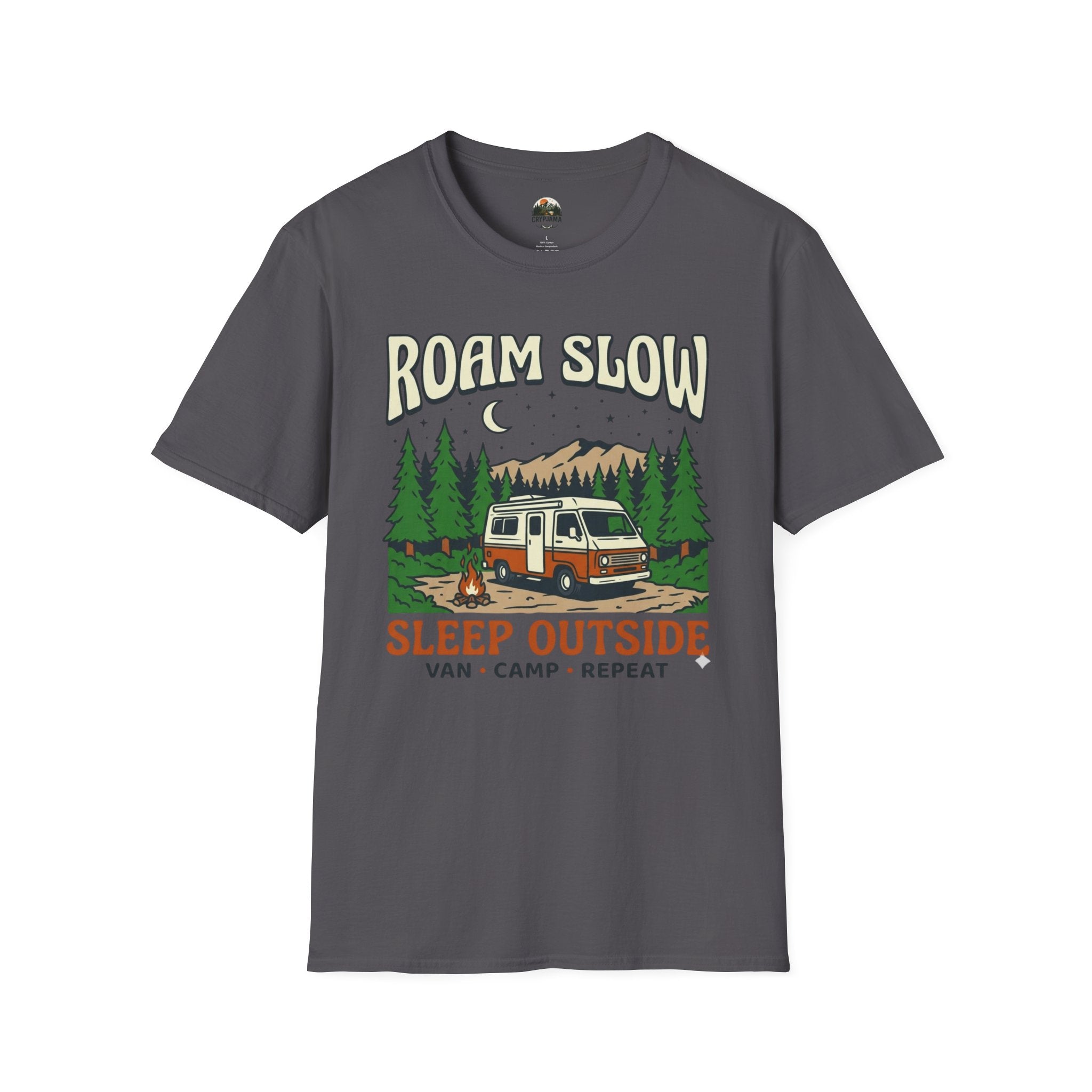 Roam Slow Camper T‑Shirt
