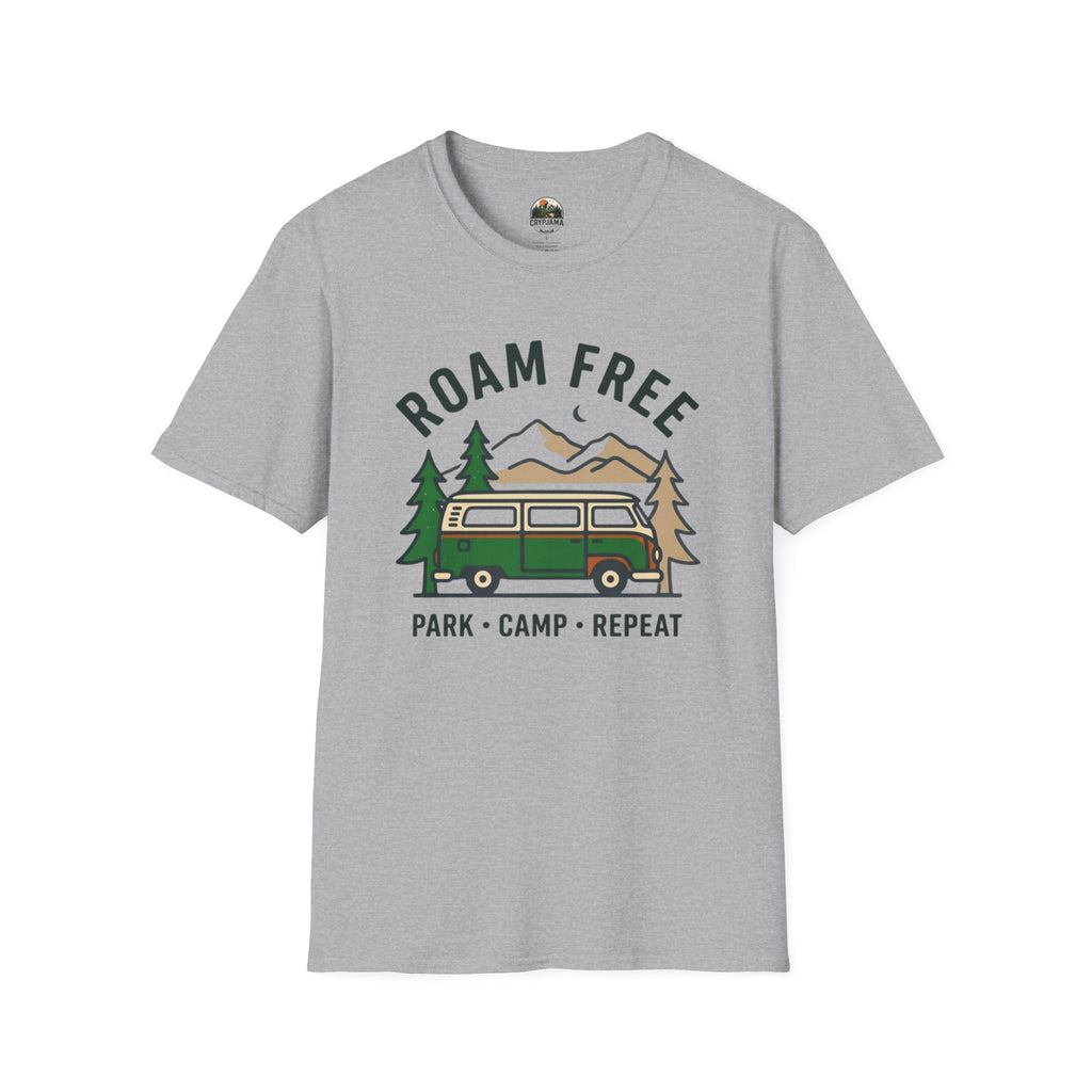 Roam Free Camper Van T-Shirt