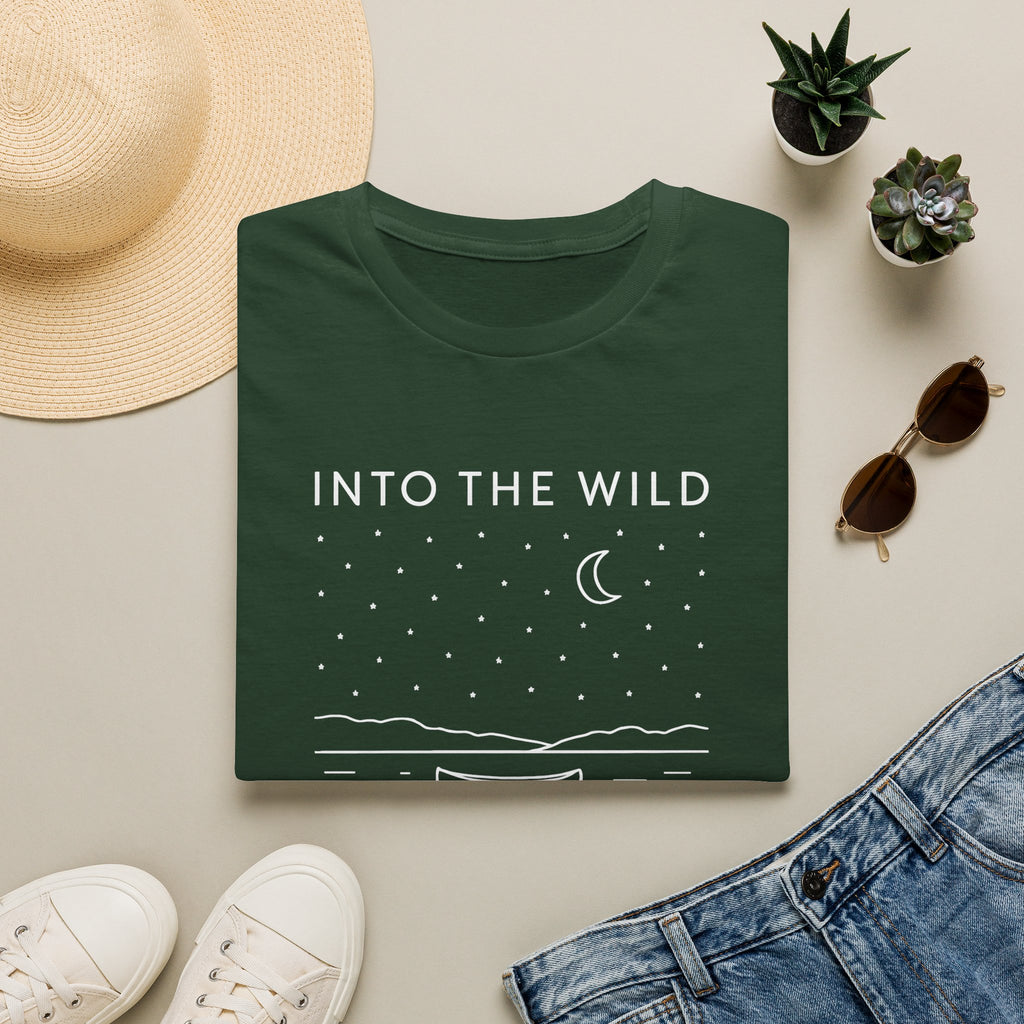 Moonlit Night Boat T-Shirt