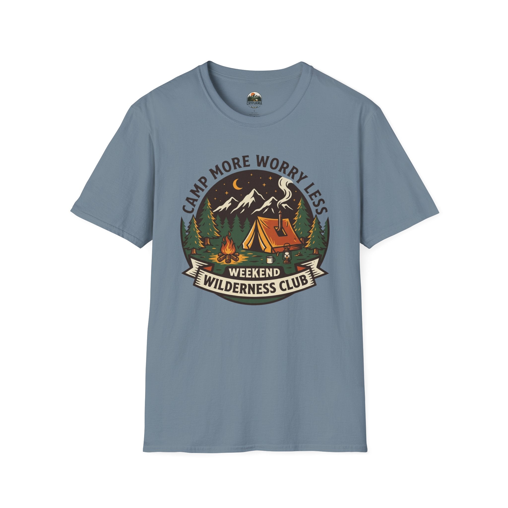 Camp More Worry Less T-Shirt