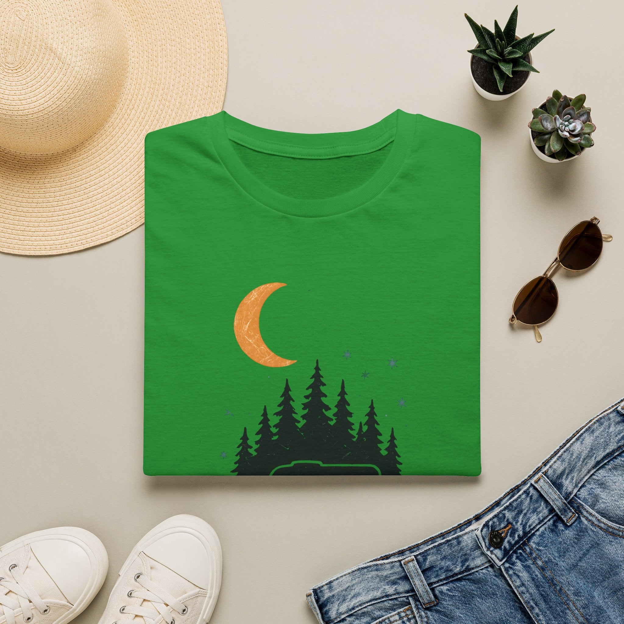 Moonlit Forest Camper T-Shirt