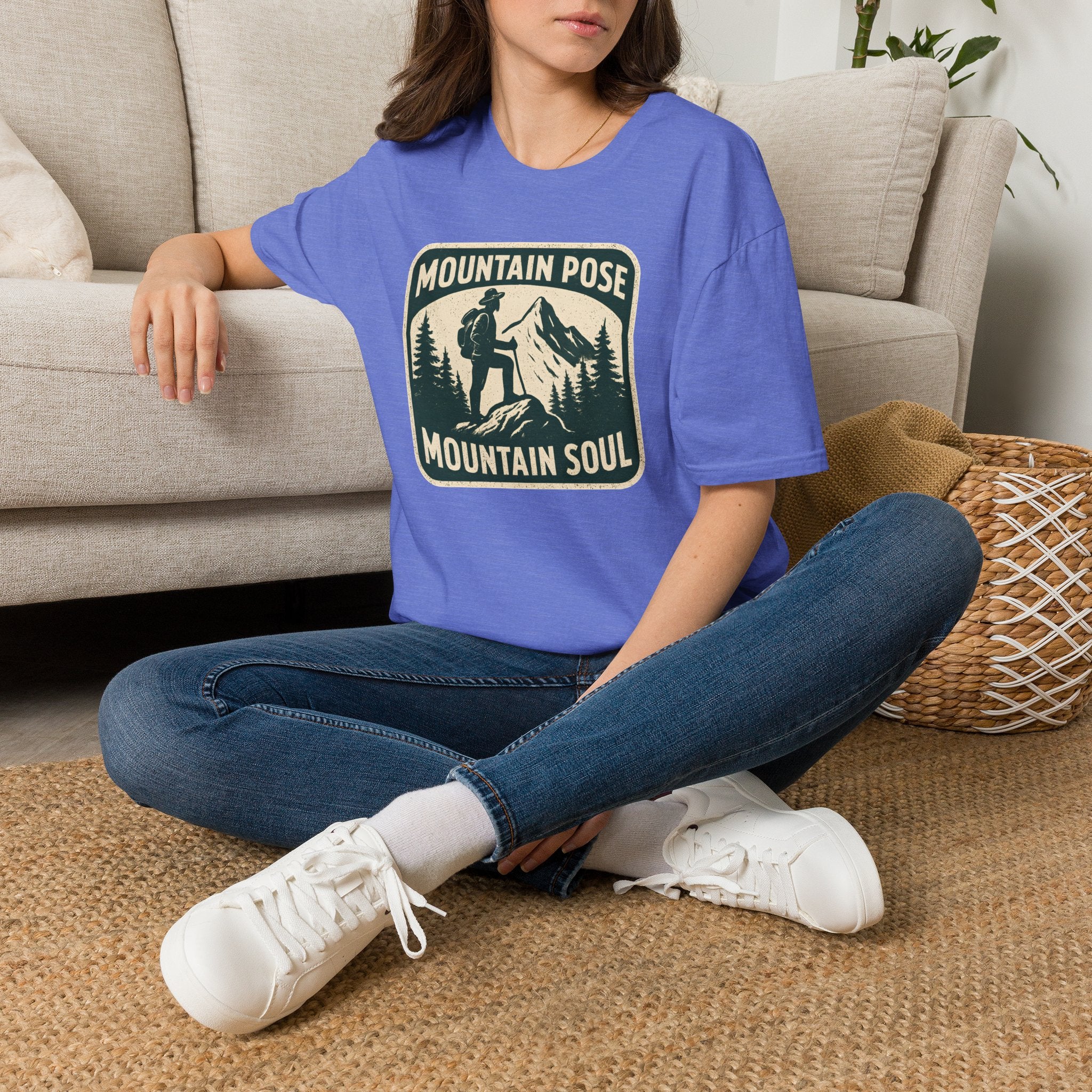Mountain Hiker Silhouette T-Shirt
