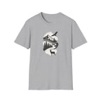 Deer in Mountain Landscape T-Shirt
