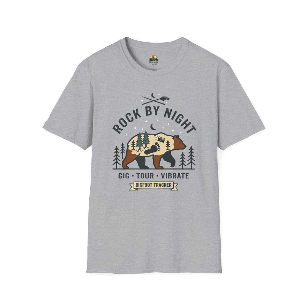 Rock By Night Bear Graphic T-Shirt